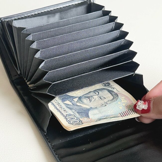 小銭やカードが取り出しやすい！3COINSの「高見えミニ財布」お会計がスムーズになった！《購入レビュー》