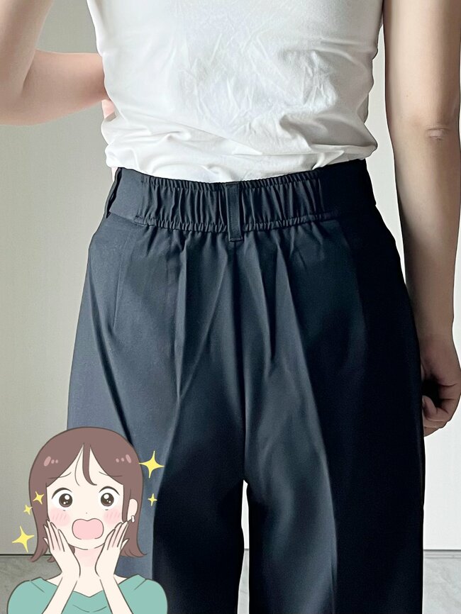 「気に入りすぎて3色購入」GUの“着回しワイドパンツ”脚のラインをまるっとカバーしてくれる！「着痩せします！」「はき心地がとてもいい」