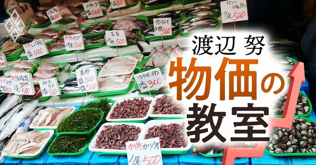 市場で売られる魚