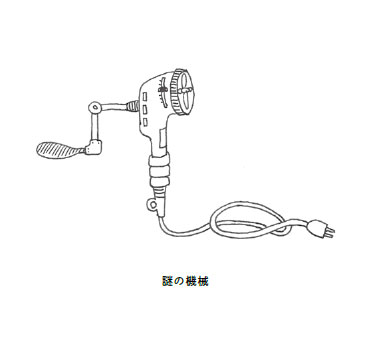 謎の機械の絵