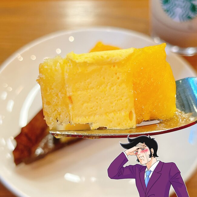 「激烈においしい」「リピ決定！」スターバックスの“芸術品みたいなスイーツ”ひと口の幸福感がスゴいんです！「また食べたくなって買っちゃった」