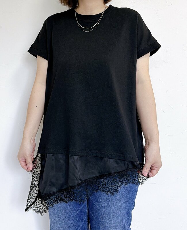 【しまむら】もう普通のTシャツに戻れない…！1089円の「お尻を隠せるトップス」見た目も着心地も理想すぎる！《購入レビュー》