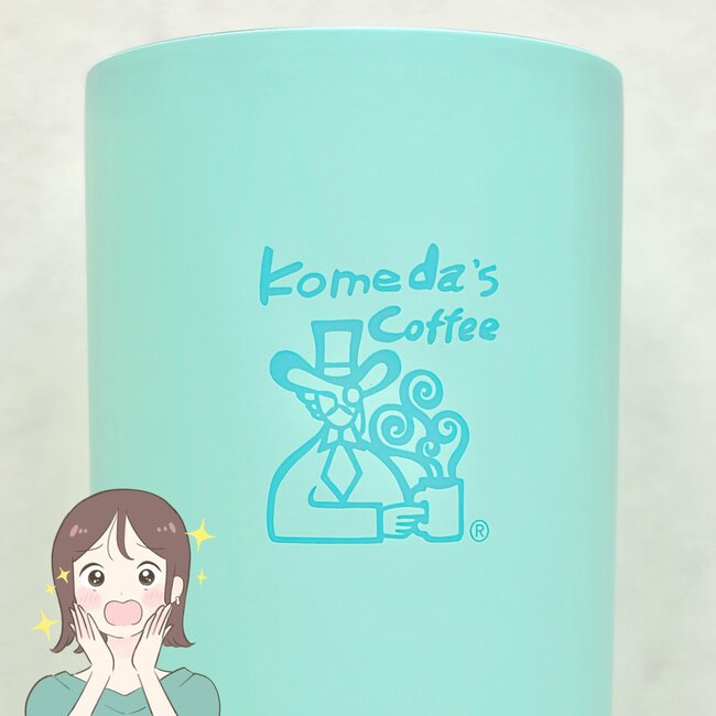 もう普通のコップに戻れないかも…!コメダ珈琲の「コメダおじさん柄コップ」かわいいのに優秀すぎる!