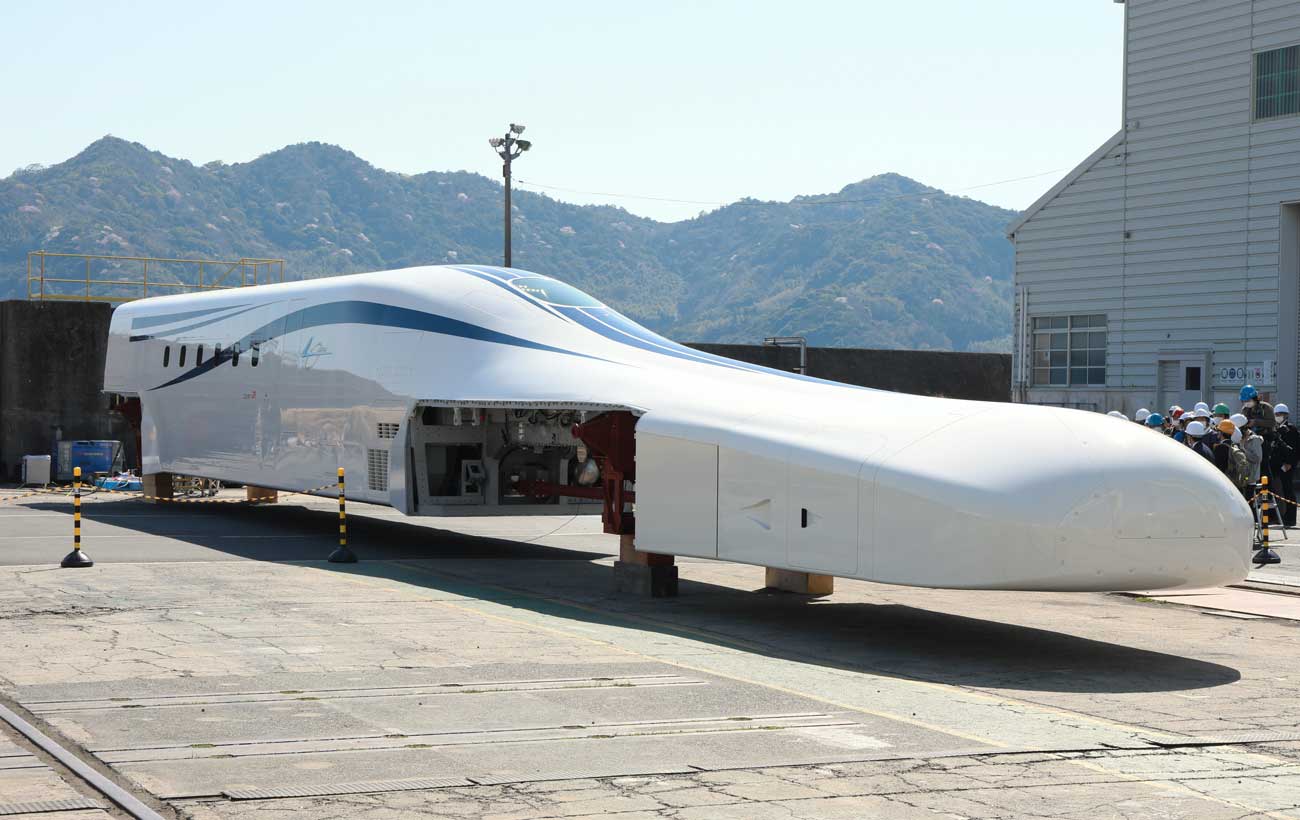 リニア中央新幹線の改良型試験車両