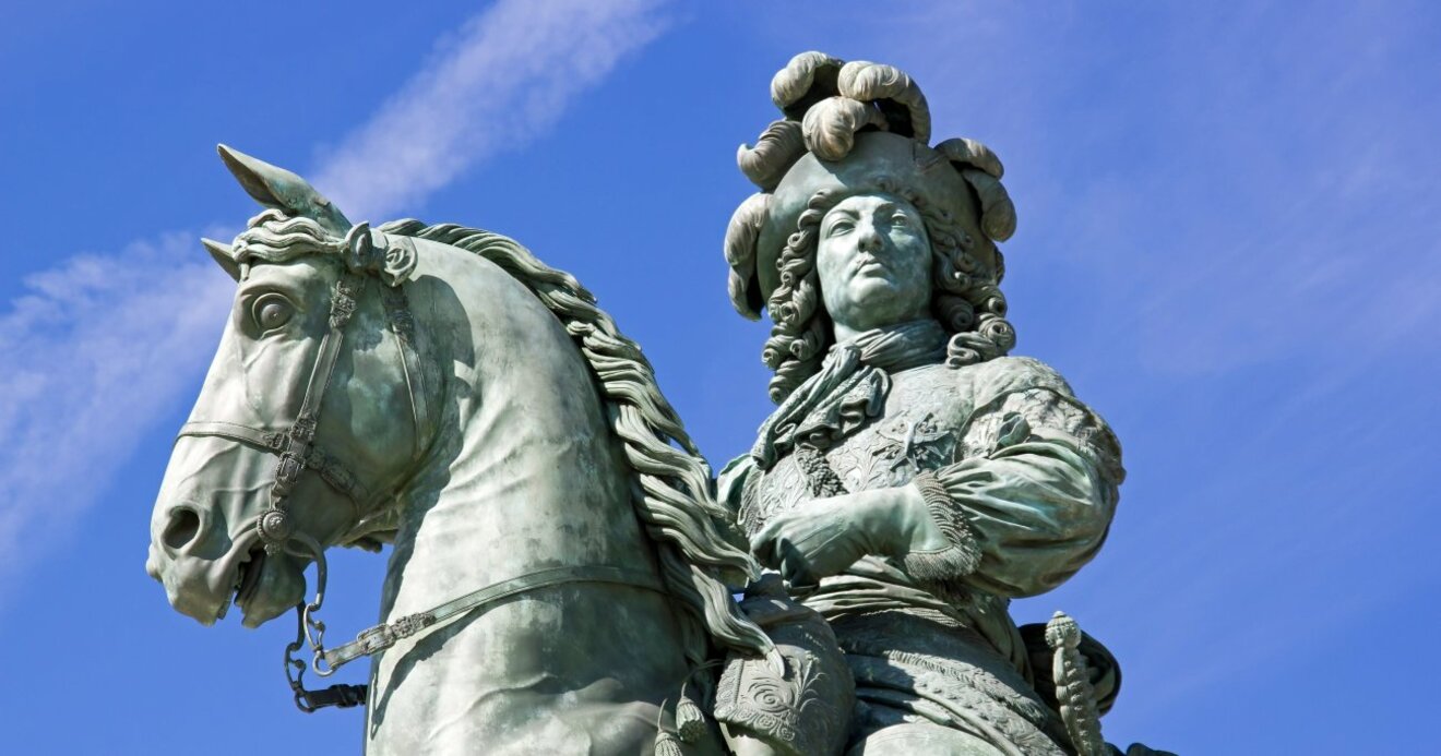 1643年】フランス 1/4エキュ銀貨 太陽王としての異名で知られるルイ14 
