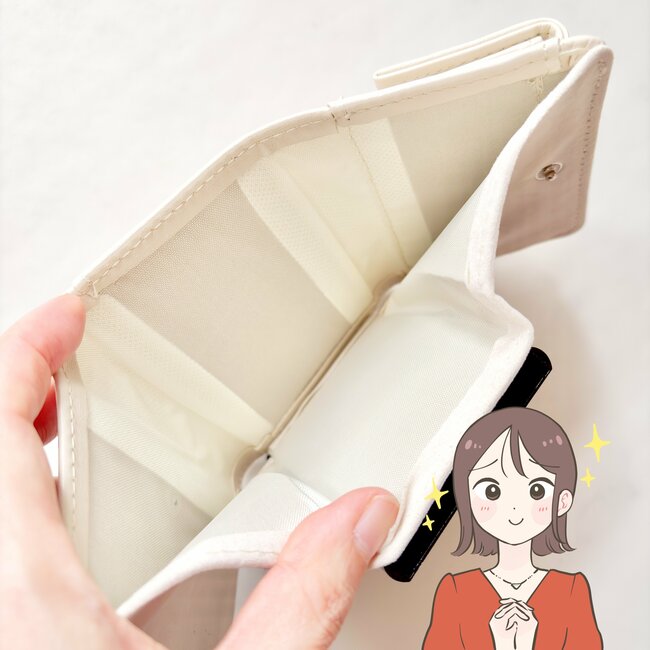ミニ財布にピッタリじゃん！3COINSの“天才カードケース”サッと取り出せて感動…！「最低限のカード、現金が入ります」「めっちゃいいです」