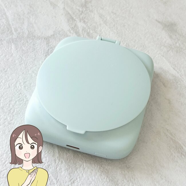 考えた人、天才すぎない?3COINSの“LEDミラーがついたモバイルバッテリー”メイク直しができて便利すぎる!「見た目も可愛い」「すごく良いです」