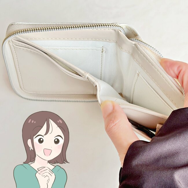 小銭が取り出しやすくて感動！アフタヌーンティーの「大人かわいいミニ財布」お会計がスムーズになった！《購入レビュー》