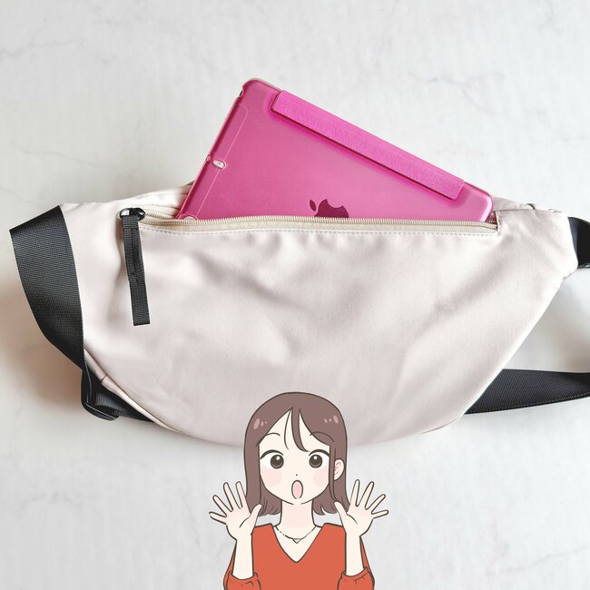 「たくさん入れても肩が痛くならない」ハニーズの“疲れにくいバッグ”が天才すぎる!「2個目の購入です」「人生で一番のバッグなのかも」【購入レビュー】