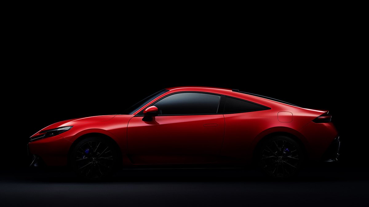 プレリュードは横から見ても美しい