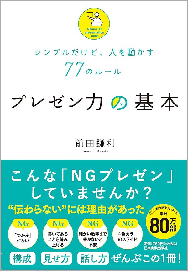 『シンプルだけど、人を動かす77のルール プレゼン力の基本』書影