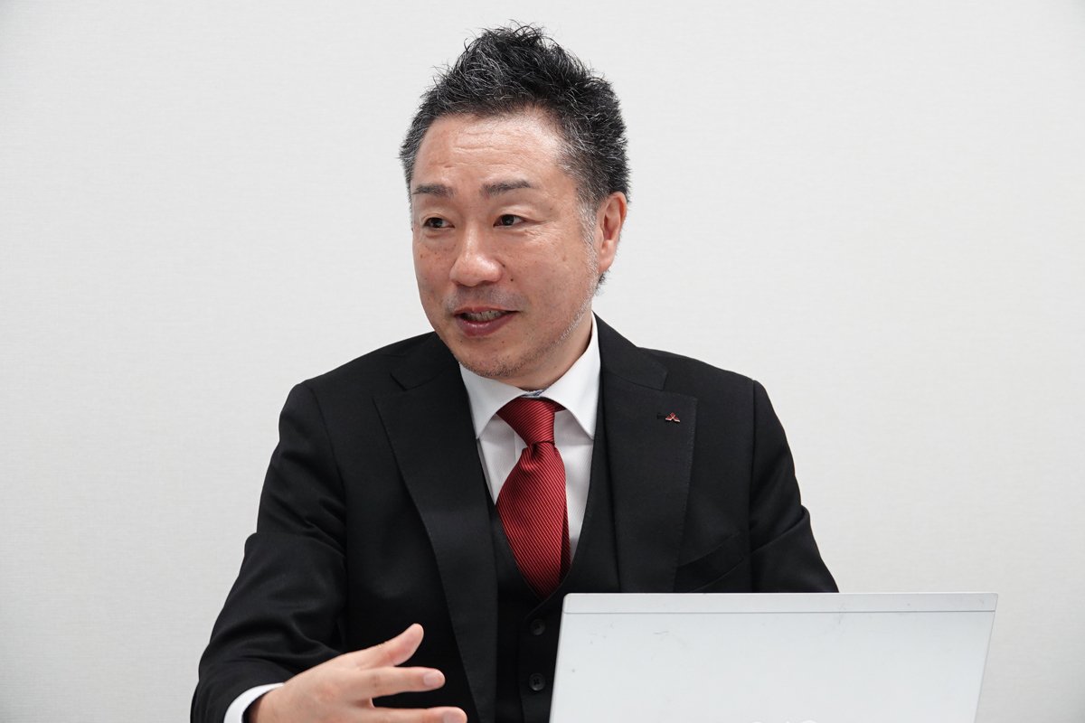 三菱自動車工業 第II車両技術開発本部 車両運動システム開発部 4輪統合制御設計 担当マネージャー 加藤智さん