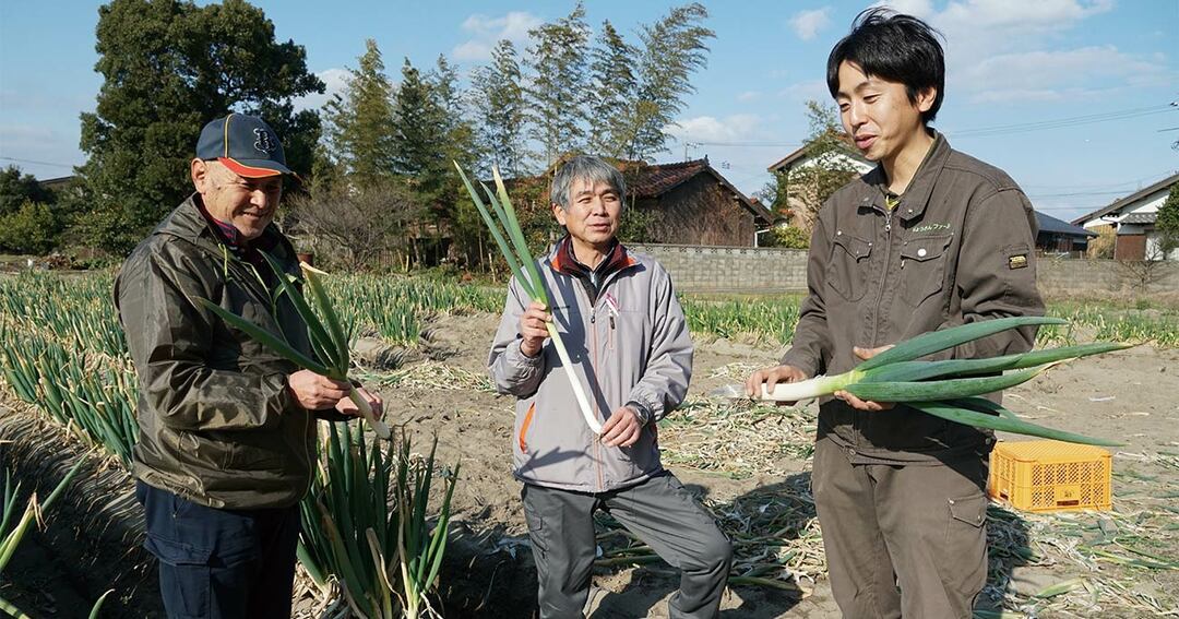栽培方法について話す増井さん