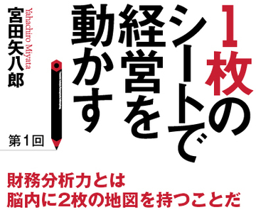財務分析力とは脳内に2枚の地図を持つことだ