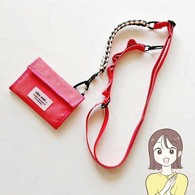 普通の財布に戻れないかも…！ニコアンドの「ナナメがけできるミニ財布」カギもカードも入って理想的すぎる！