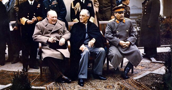 リヴァディア宮殿で行われたヤルタ会談