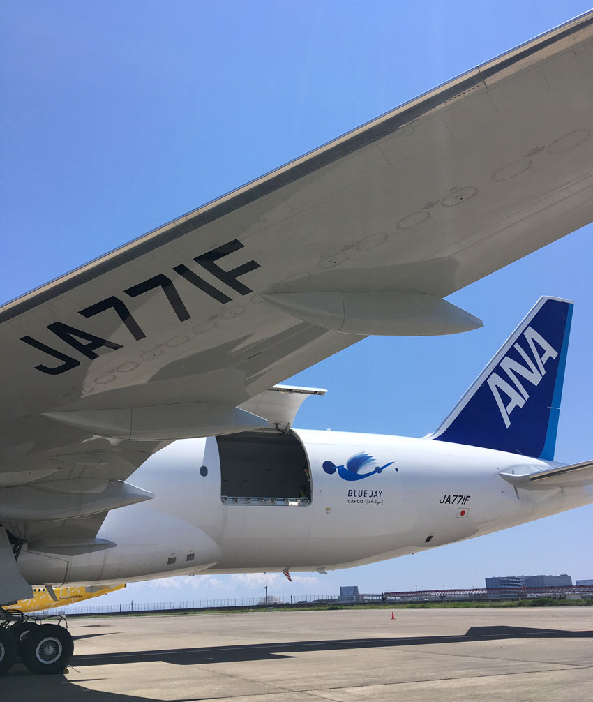 ANAのB777貨物専用機