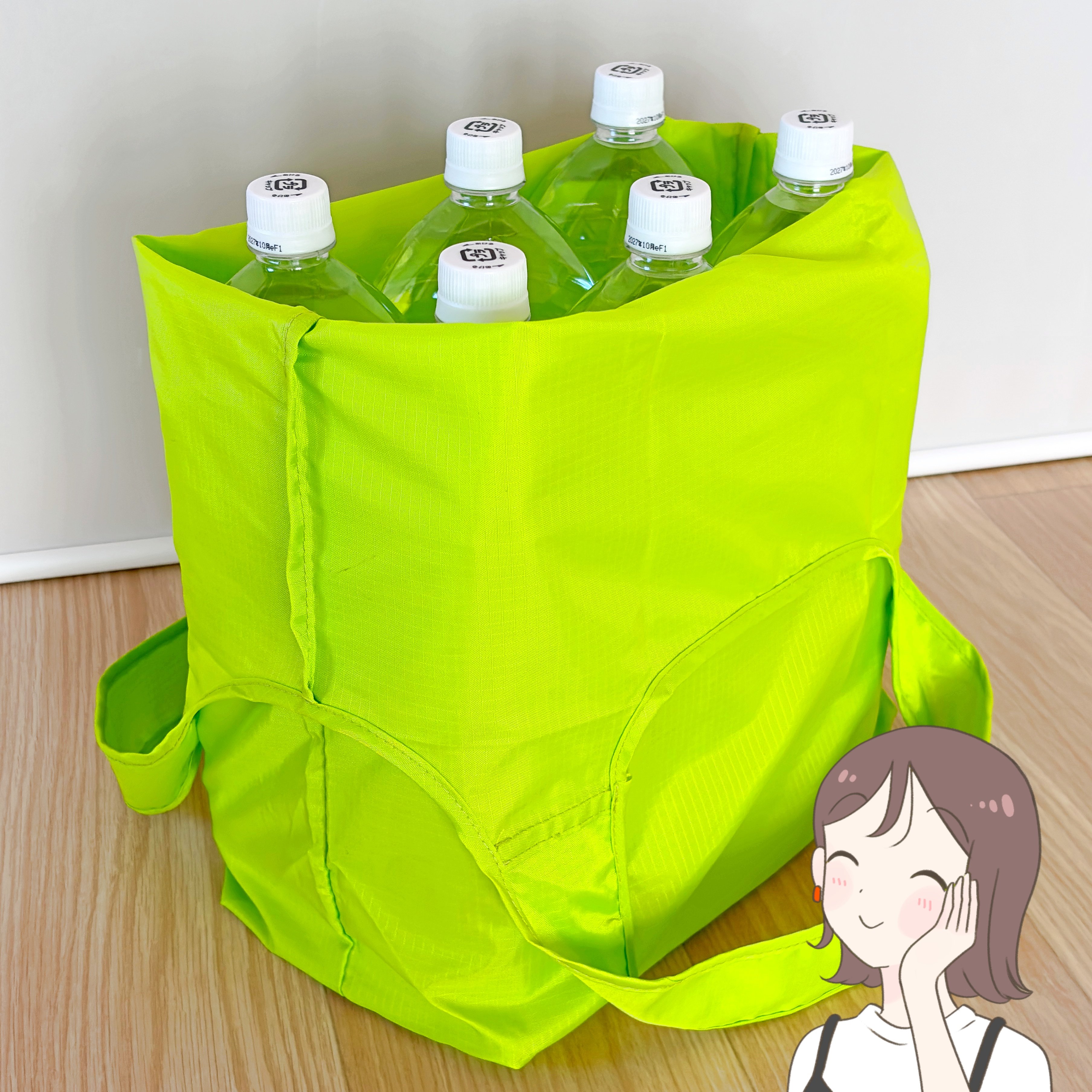 「耐荷重20kgってすごい！」3COINSの“大容量エコバッグ”が優秀すぎる！「調味料や重いものも安心」「買い物に大活躍です」