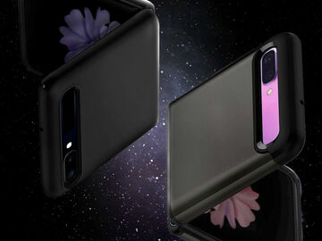 Galaxy Z Flip用ハードケースと耐衝撃ケース、Spigenから