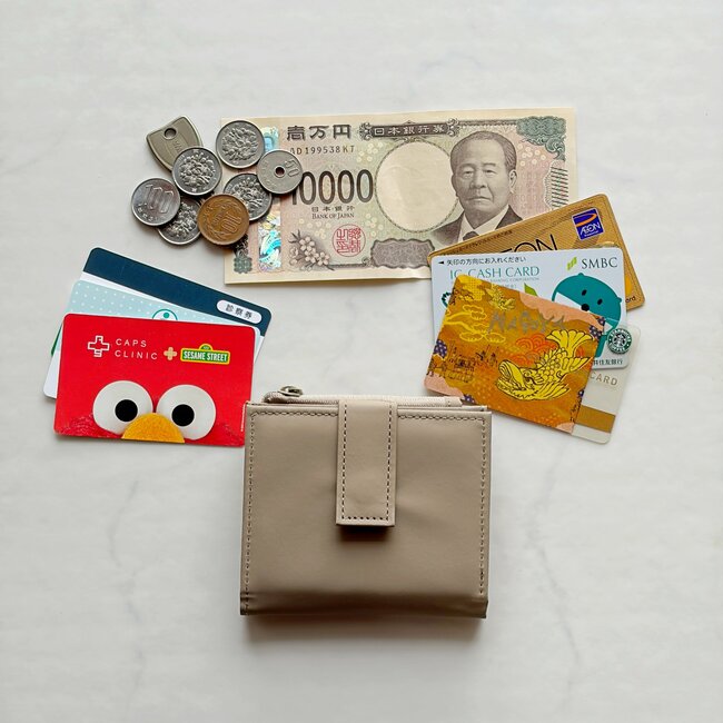 普通の財布に戻れないかも…！ダイソー姉妹店の「コンパクトな財布」カードや現金、カギをまとめて収納できて天才！