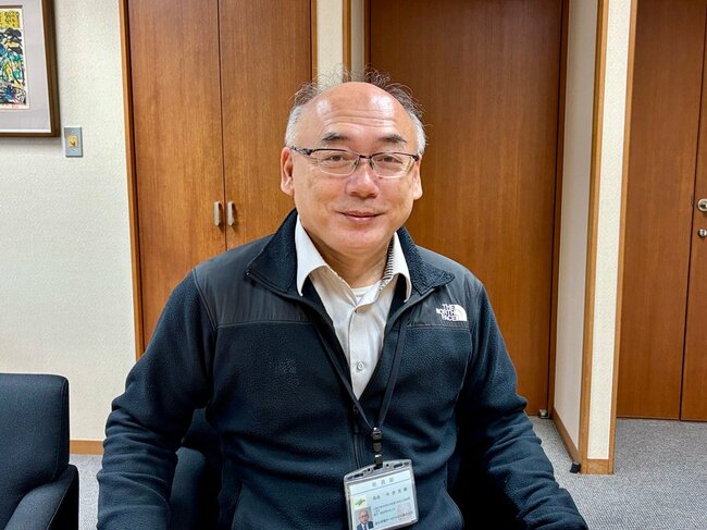 富山空港ターミナルビルの今井光雄社長