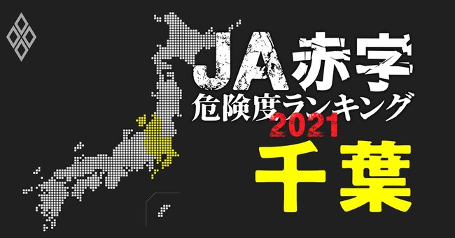 JA赤字危険度ランキング2021＃千葉