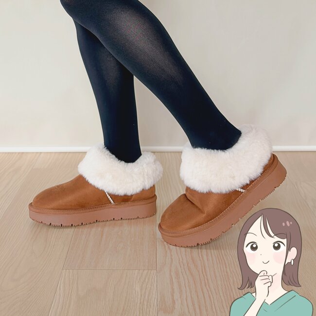 「毎年リピして3足目」GUの“ふわふわシューズ”ポカポカすぎて手放せない!「やっぱりかわいい!」「全色ほしくなりました!」
