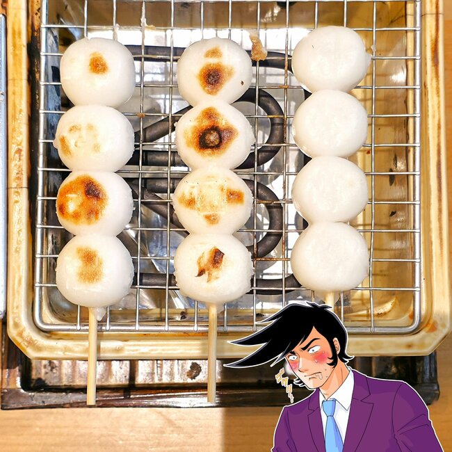 「楽しすぎる大好き」「めちゃおいしくて満足」和風コメダの“だんご三種盛り”がすごい！自分でだんごを焼けて、アツアツの焼きたてが食べられるんです！