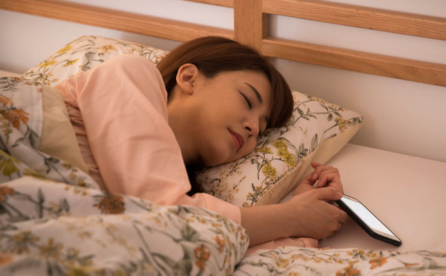 「寝落ちもしもし」は通話がつながっていることが大事?