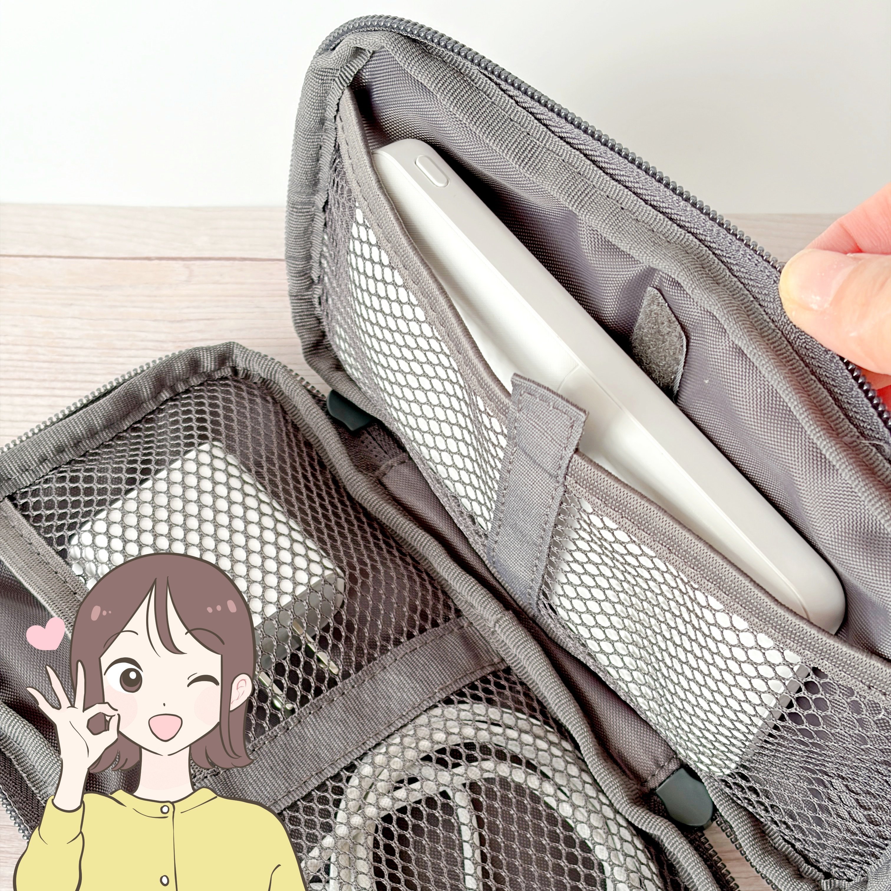 カードや診察券が70枚も入った！無印良品の“天才が考えたポーチ”便利すぎて買い足したい！「お財布として使ってます」「ゴチャゴチャ感が出ません」