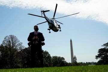 トランプ氏、コロナ迅速検査の陽性結果を公表せず