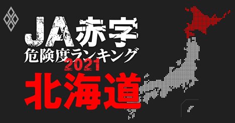 【北海道】JA赤字危険度ランキング2021、48農協中4農協が赤字転落