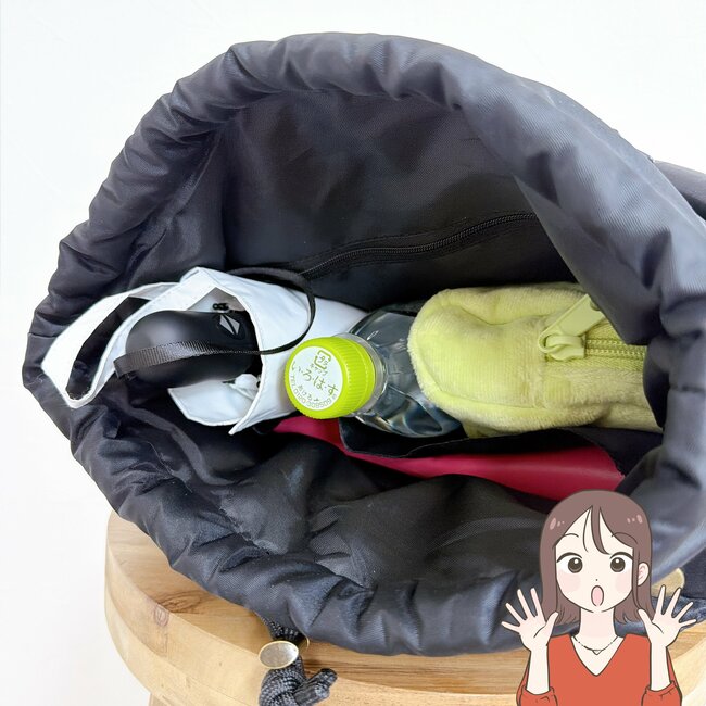 【ワークマン】ペットボトルや日傘がすっぽり入る！1900円の「ポケットたくさんバッグ」ガバッと開いて使いやすい《購入レビュー》