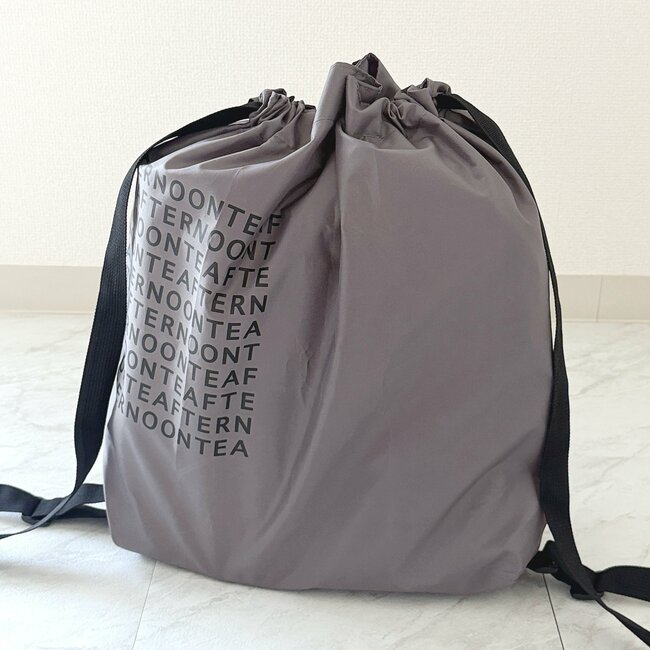 買ってから毎日持ち歩いてる!アフタヌーンティーの「ペタンコになるリュック」が画期的なデザインで感動…!《購入レビュー》