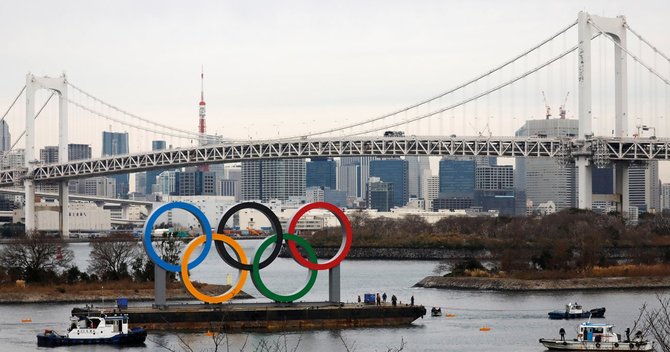東京のお台場海浜公園に設置されたモニュメント