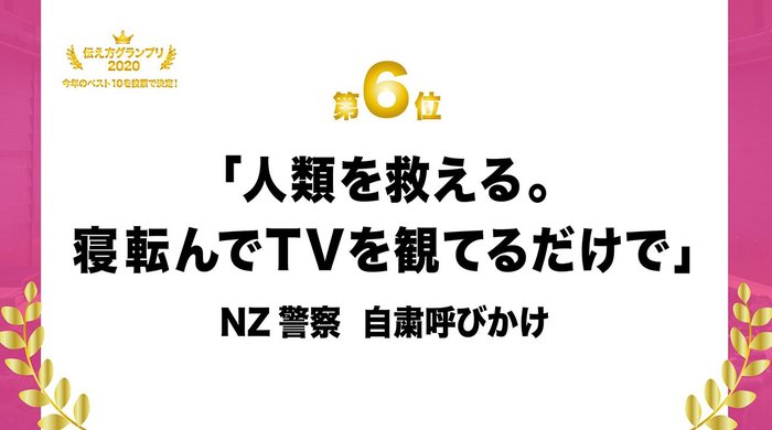 この1年で1番の名言は？「伝え方グランプリ2020」ベスト10