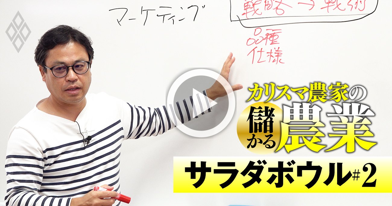 日本一のトマト農家が解説、売り上げアップを実現する「4定」とは？【動画】