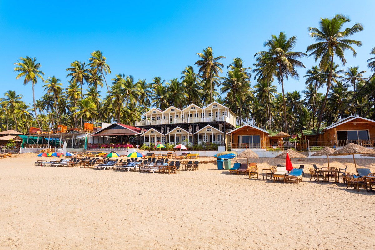 インド・ゴア州のビーチ