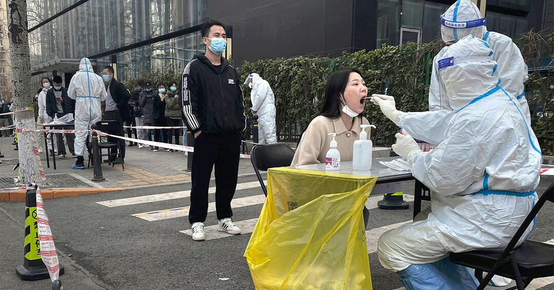 中国の病院、軽症者で逼迫　ゼロコロナ裏目