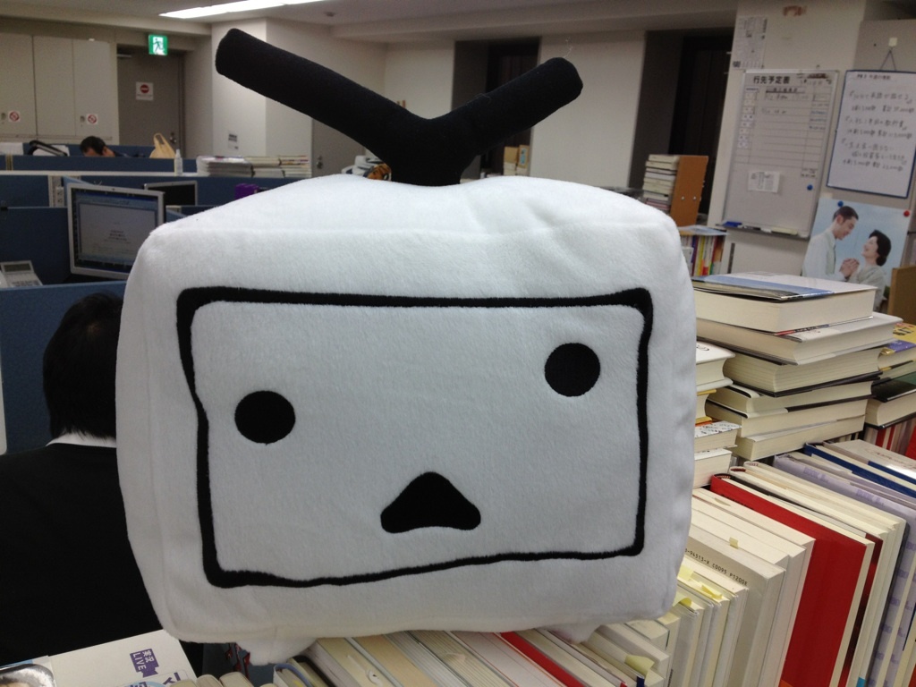 ニコニコ本社をブラブラするワクワク感。