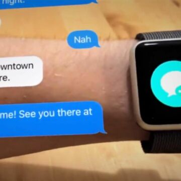 小さくても安心、スマートウォッチの画面をARで「拡張」