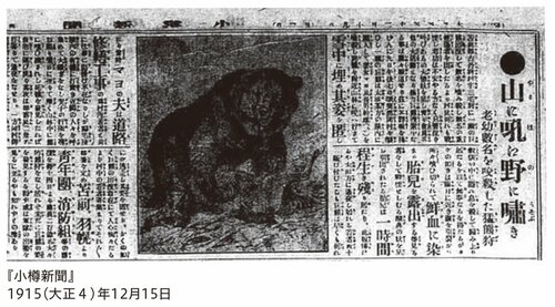 『小樽新聞』1915(大正4)年12月15日
