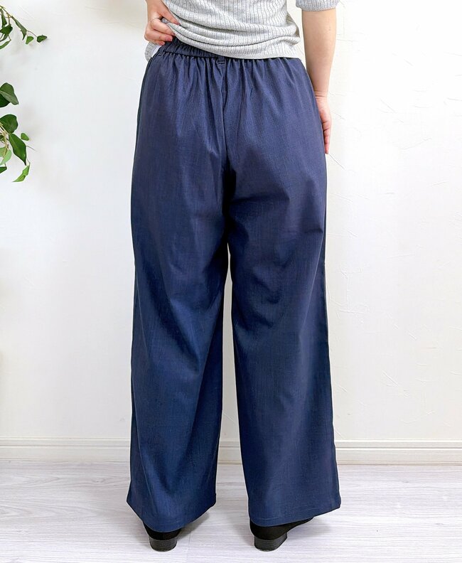 【ワークマン】もう1枚買い足したい…！2300円の「冷感ワイドパンツ」裏地がひんやりして気持ちいい！《購入レビュー》