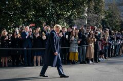 トランプ氏、弾劾訴追の動き批判　暴動前の演説は「適切」