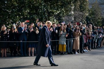 トランプ氏、弾劾訴追の動き批判　暴動前の演説は「適切」