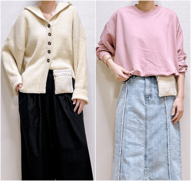 バッグにポケットがないときに大助かり!ダイソーの“移動できる収納ポケット”小物がサッと取り出せて便利すぎる!