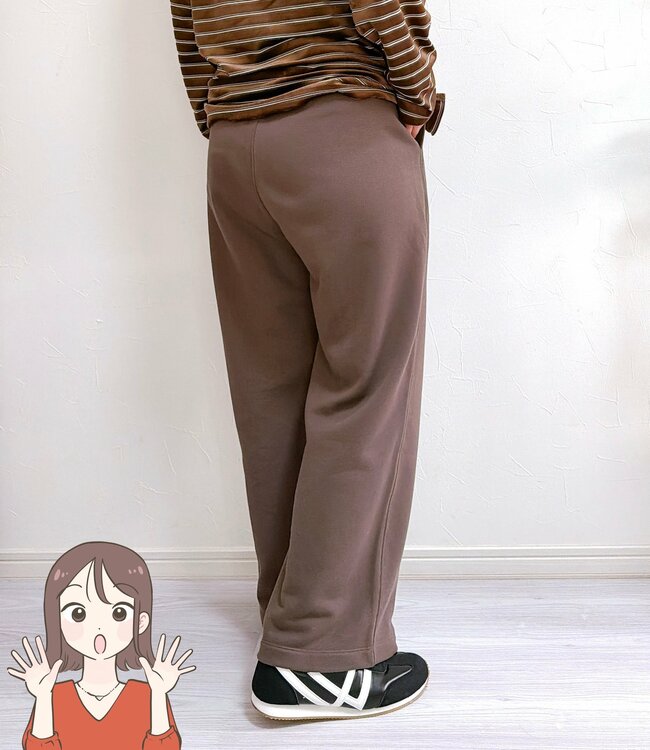 「ウエストが本当に楽!」無印良品の“2990円ワイドパンツ”体型カバーできて快適すぎる…!「この値段なのありがたい」「色も可愛くて気に入りました」《購入レビュー》