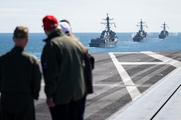 トランプ氏、新型艦隊「ゴールデンフリート」創設に意欲
