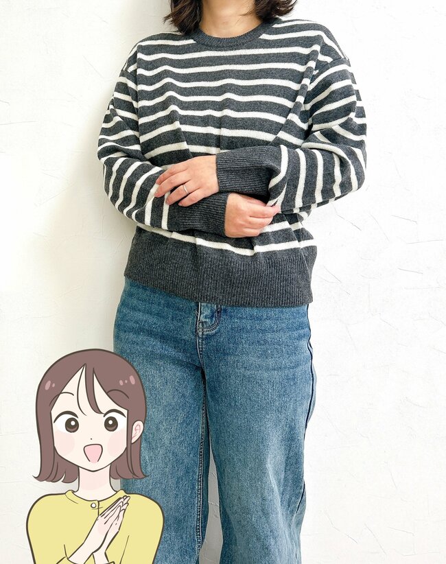 「着心地よすぎて色違いほしい」無印良品の“着痩せニット”着回しが止まりません！「この冬一番着ているセーター」「着膨れせずスッキリ着られる