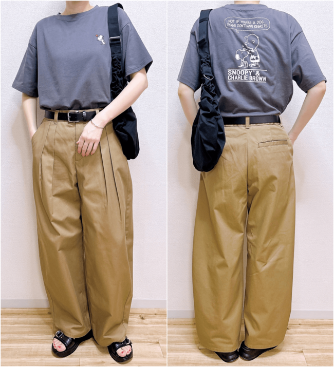 「どの世代が着てもかわいい」ハニーズの“大人もときめくスヌーピーTシャツ”着るたびに癒されます！「買ってよかった」「リピします」